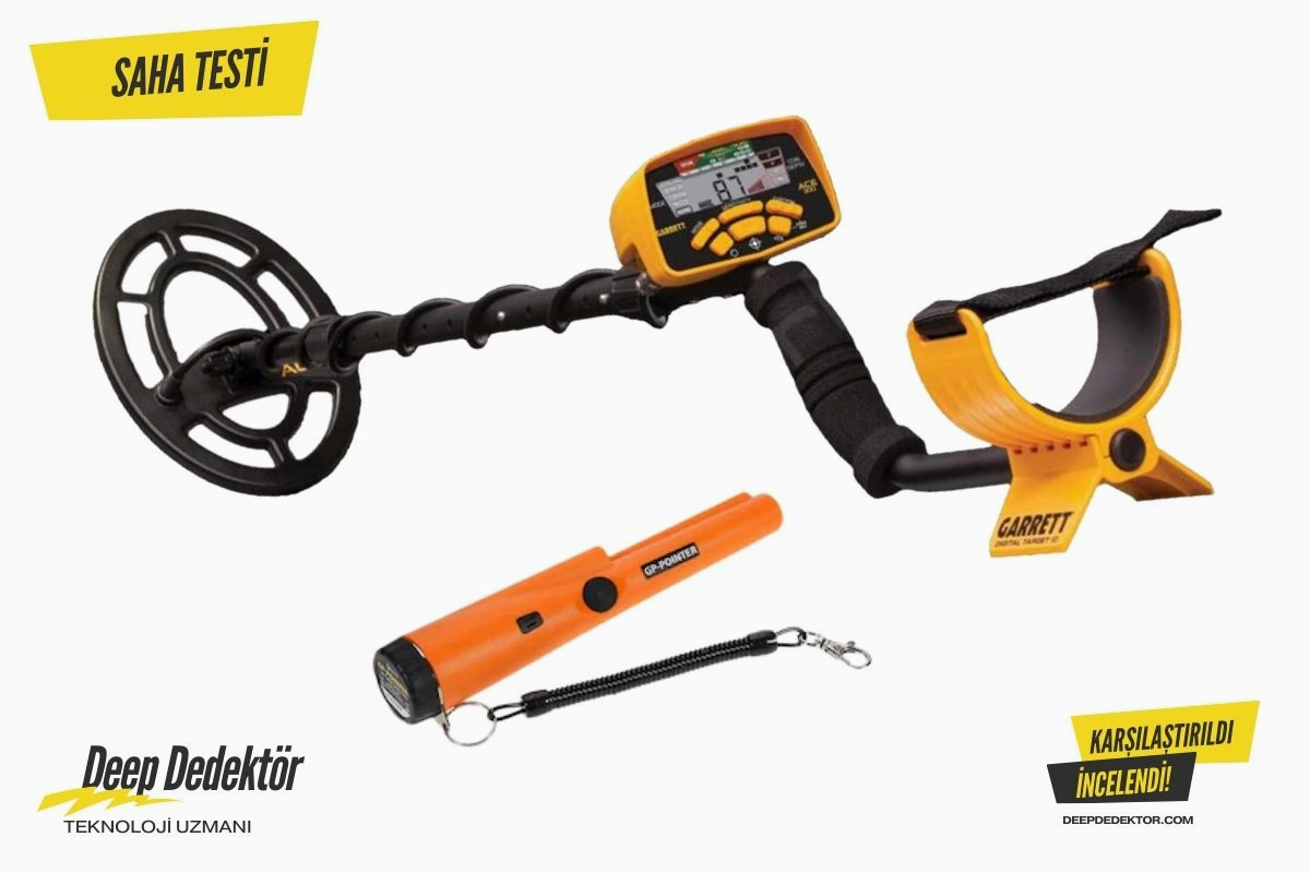 Garrett Dedektör Ace 300I Dedektor X Pointer 1 Avantajli Paket Fiyatları