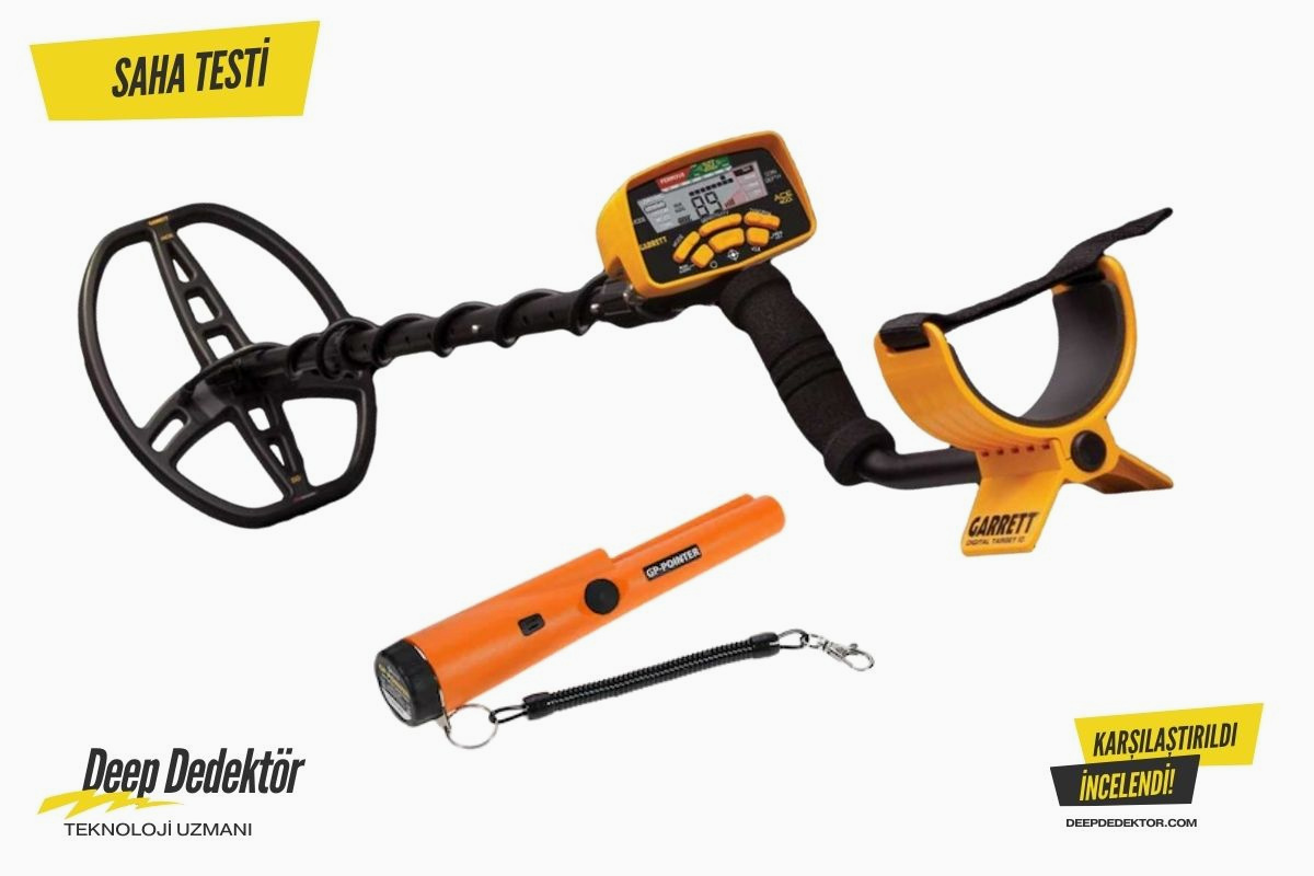 Garrett Dedektör Ace 400I Dedektor X Pointer 1 Avantajli Paket Fiyatları