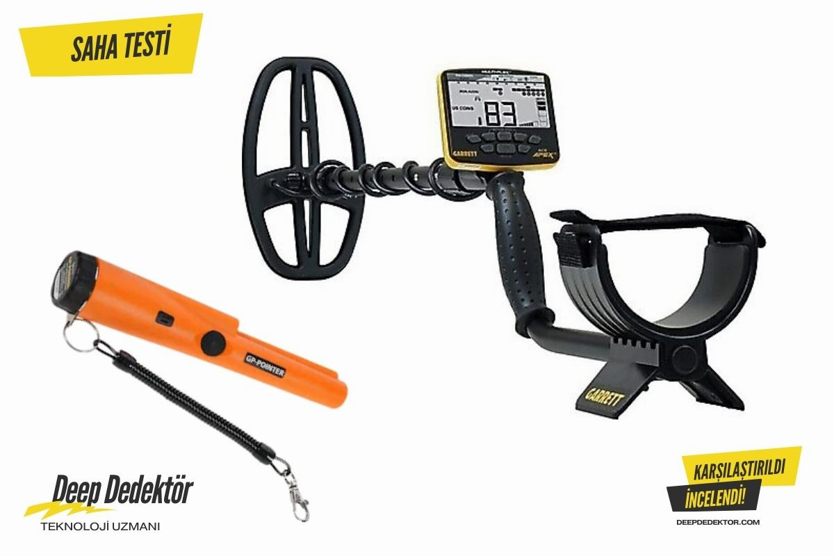 Garrett Dedektör Ace Apex Basic Dedektor Raider Baslikli 22X28Cm X Pointer 1 Avantajli Paket Fiyatları