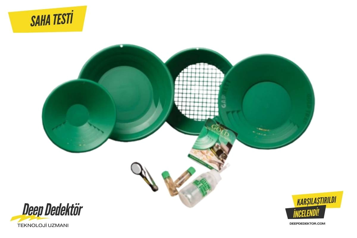 Garrett Dedektör Deluxe Kit Altin Eleme Seti Fiyatları