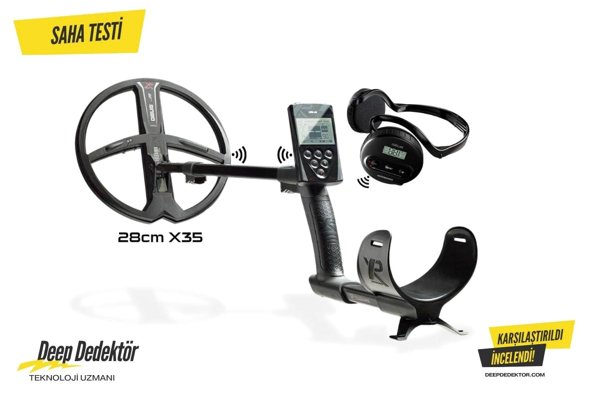 Xp Dedektör Deus Dedektor 34X28Cm X35 Baslik Ws4 Kulaklik Ana Kontrol Unitesi Fiyatları