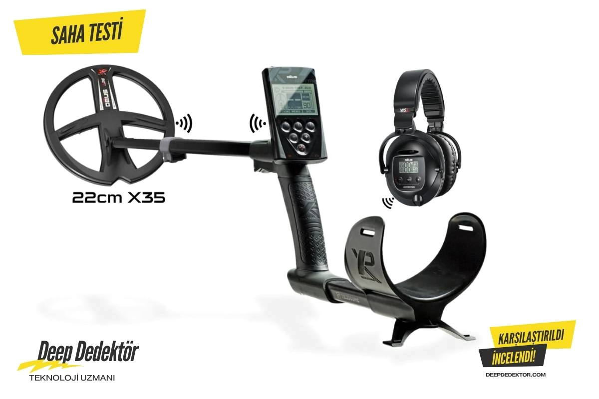 Xp Dedektör Deus Dedektor 34X28Cm X35 Baslik Ws5 Kulaklik Ana Kontrol Unitesi Fiyatları