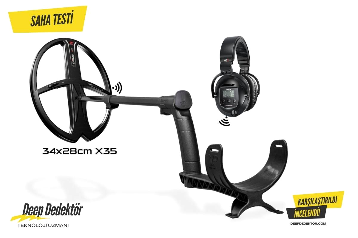 Xp Dedektör Deus Dedektor 34X28Cm X35 Baslik Ws5 Kulaklik Fiyatları