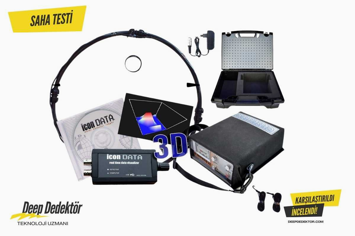 Okm Dedektör Geosensis X3 Derin Arama Dedektoru 3D Paket Fiyatları