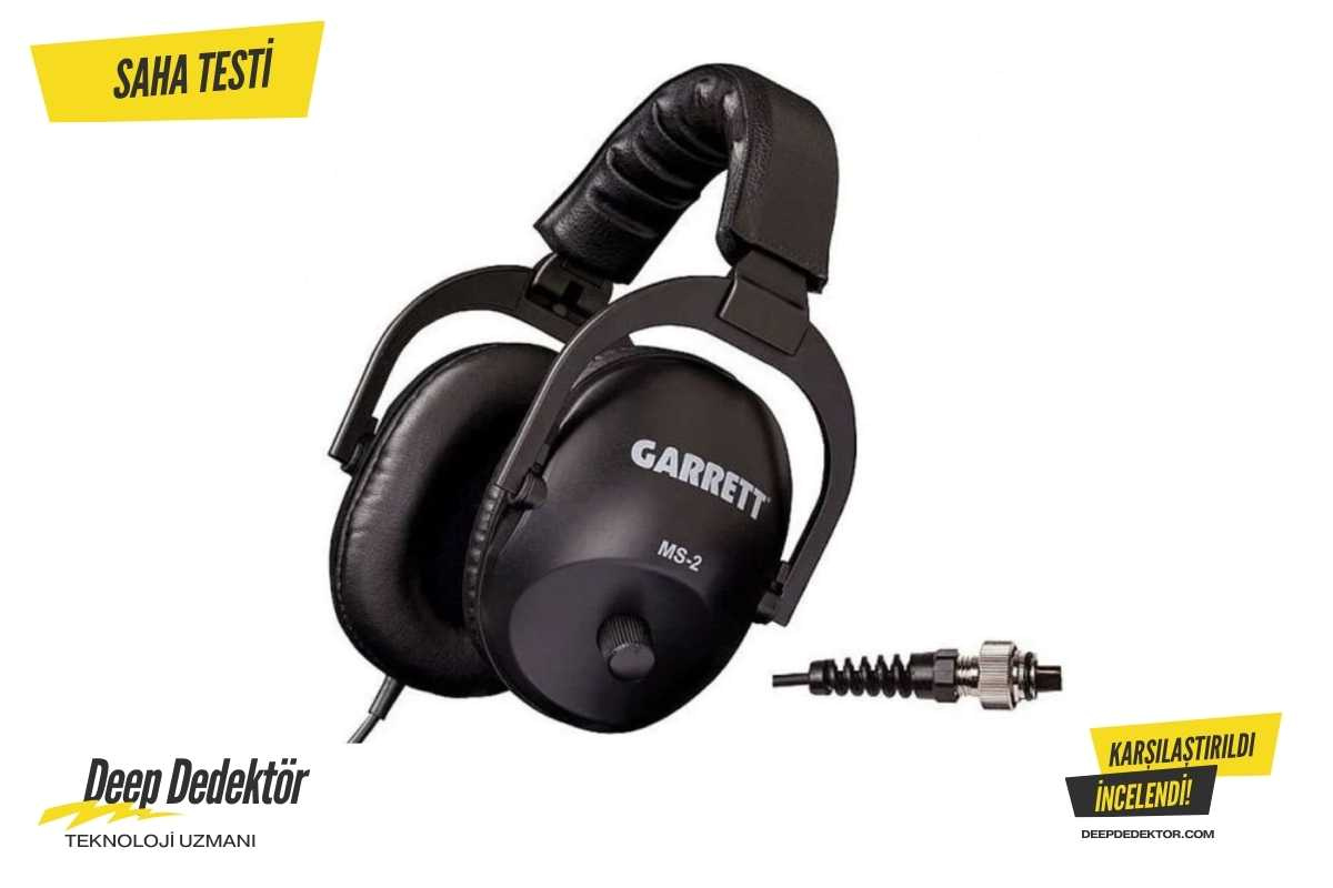 Garrett Dedektör Ms 2 Kablolu Kulaklik Kara Kullanimi Fiyatları