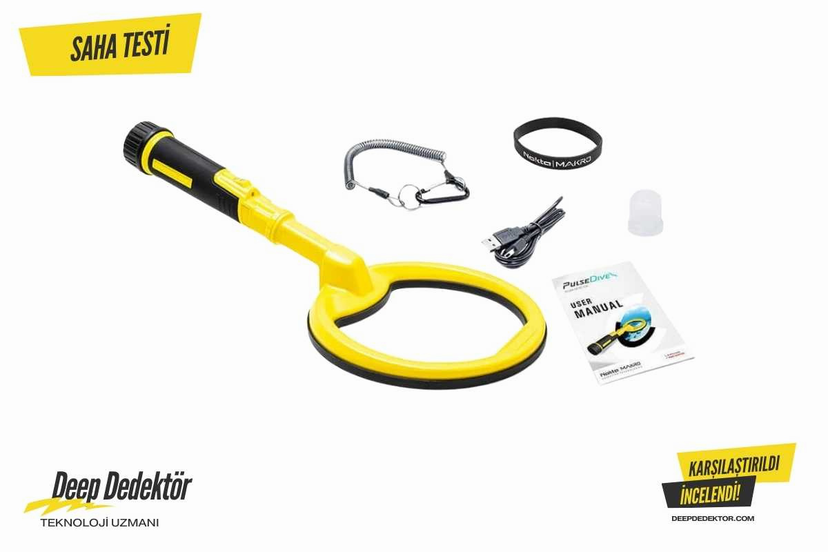 Nokta Dedektör Nokta Makro Pulsedive Scuba Dedektoru Sari Fiyatları
