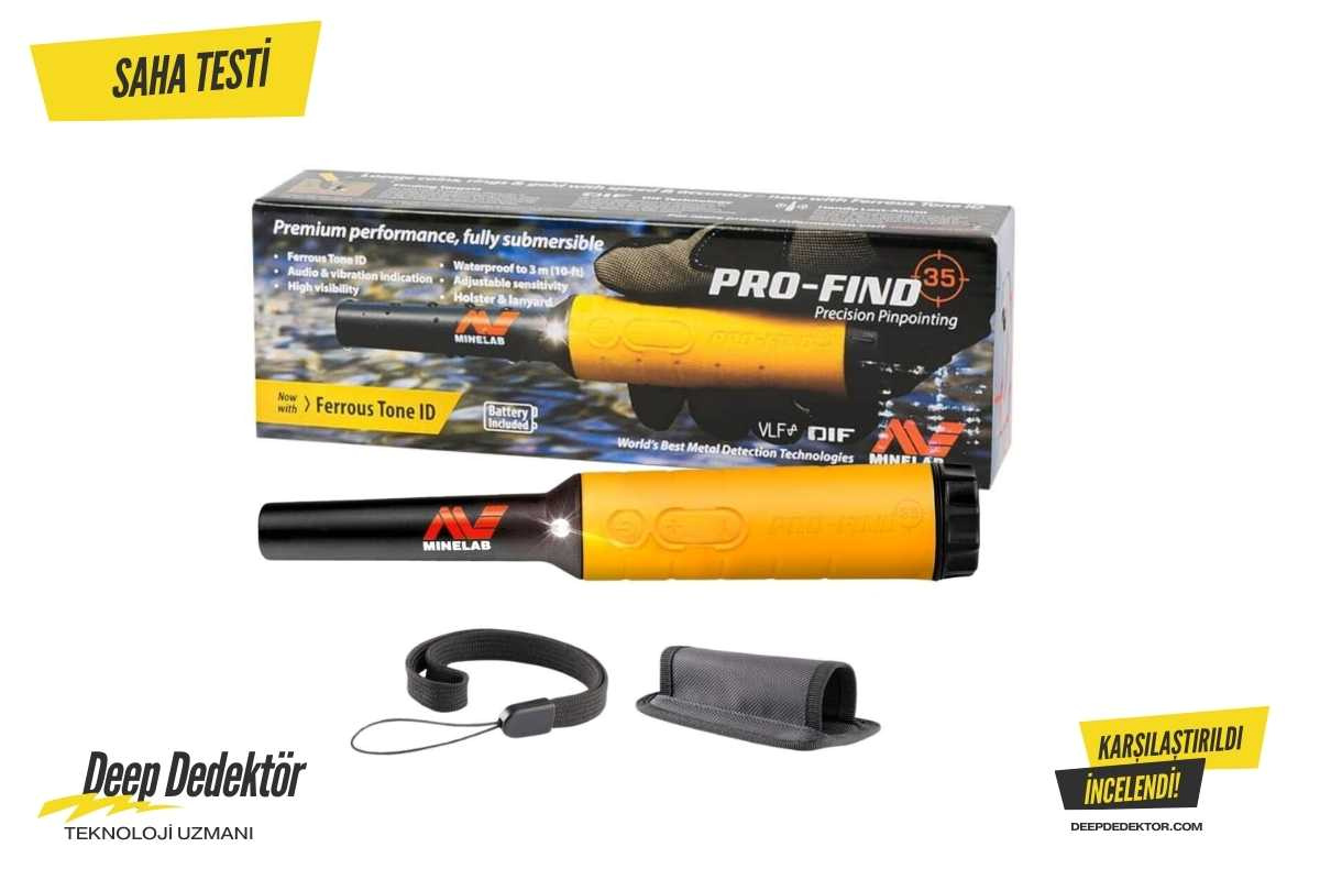 Minelab Dedektör Pro Find 35 Fiyatları