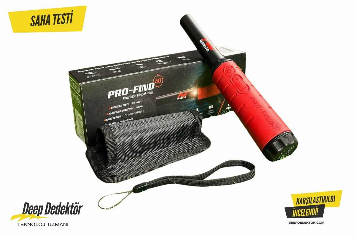 Minelab Dedektör Pro Find 40 Pointer Fiyatları