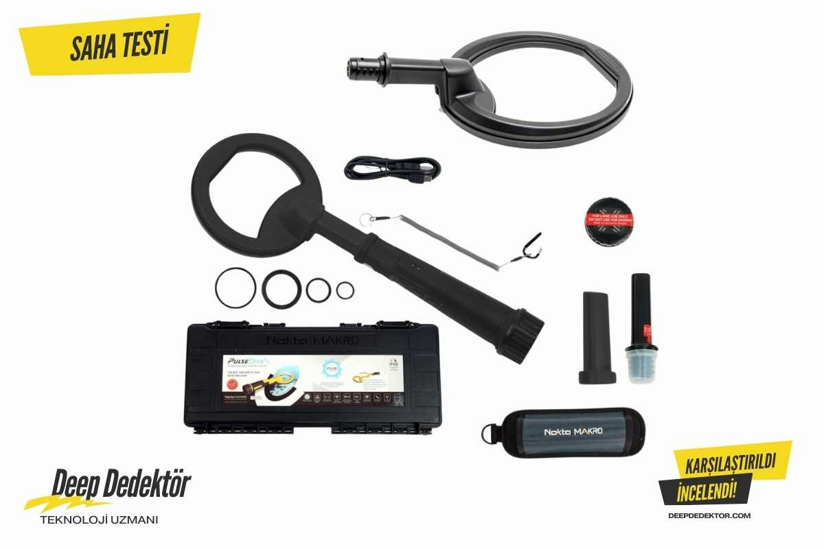 Nokta Dedektör Pulsedive Scuba Dedektoru Buyuk Arama Baslikli 20Cm Siyah Fiyatları