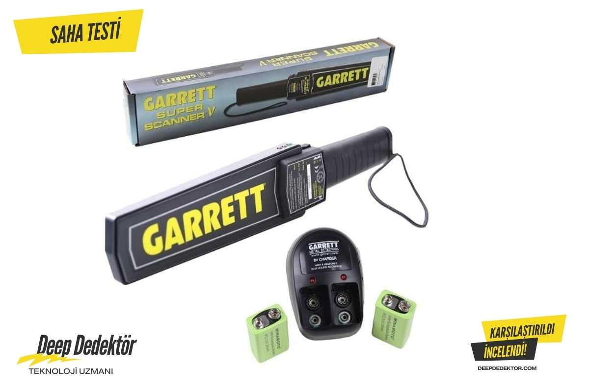 Garrett Dedektör Super Scanner V Fiyatları